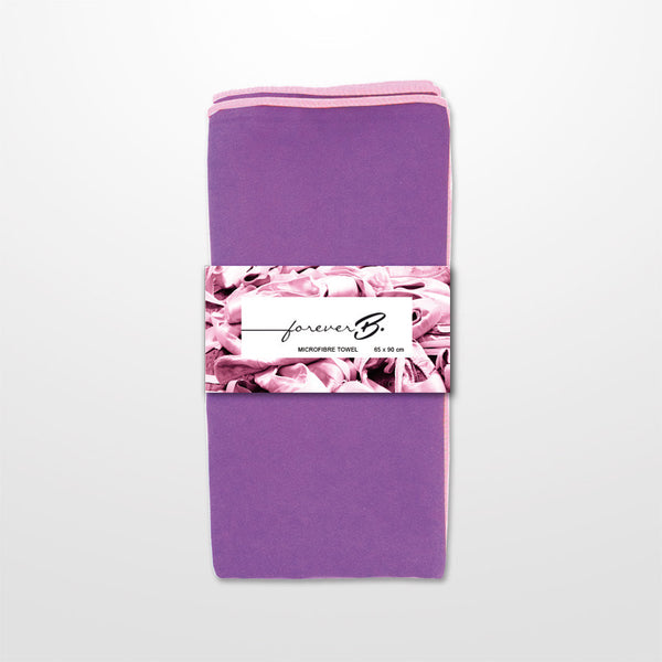 Purple dance towel